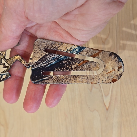 2 Metal bookmarks, enamel coated, multicolored - Picture 7 of 10